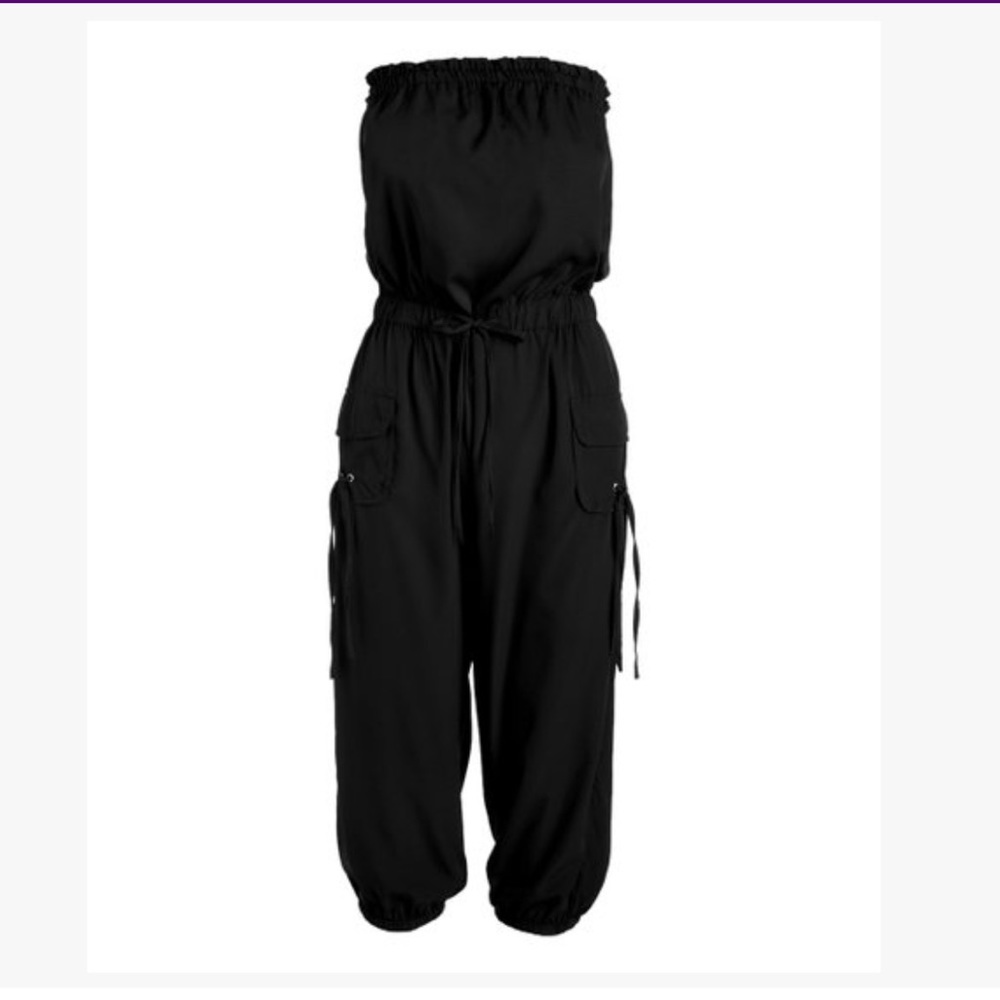 Gather Waist OffShoulder Jumpsuit FashionWeb